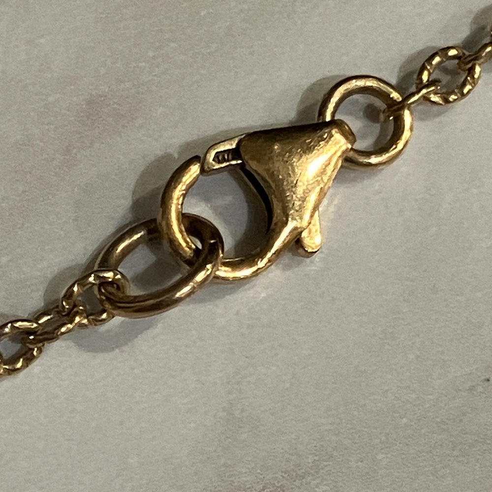 14K Goldfill Religious Medal necklace, Protective Amulet Cross - Picture 5 of 16